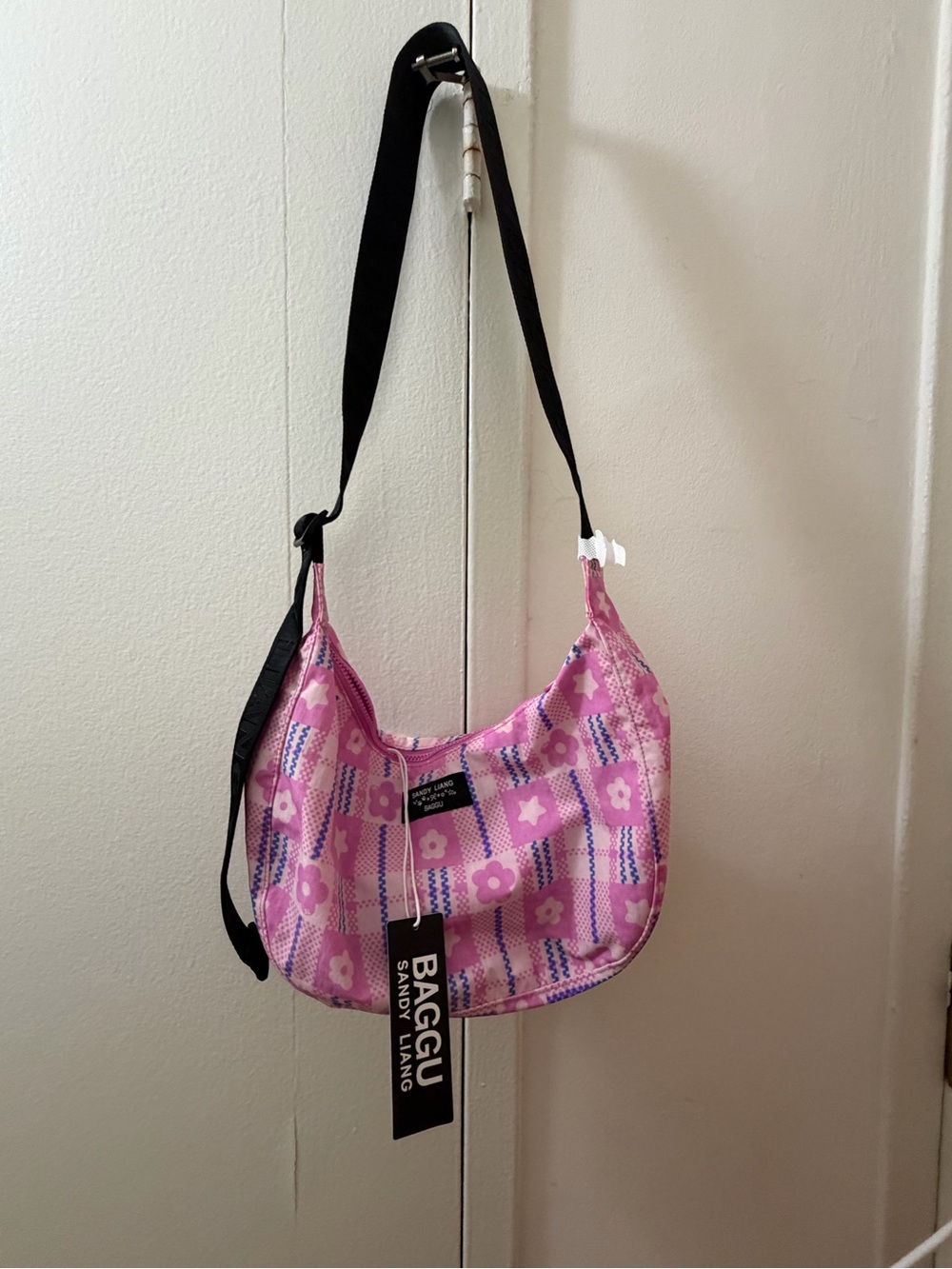 Sandy Liang x Baggu Medium Crescent Bag